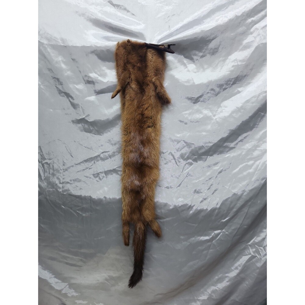 VINTAGE large Long Mink  Fur Pelt -26.5" Length, Soft Pliable